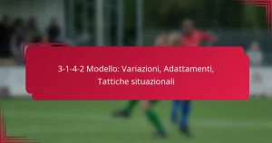 Read more about the article 3-1-4-2 Modello: Variazioni, Adattamenti, Tattiche situazionali