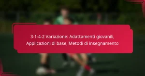 Read more about the article 3-1-4-2 Variazione: Adattamenti giovanili, Applicazioni di base, Metodi di insegnamento