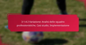 Read more about the article 3-1-4-2 Variazione: Analisi delle squadre professionistiche, Casi studio, Implementazione
