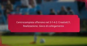 Read more about the article Centrocampista offensivo nel 3-1-4-2: Creatività, Realizzazione, Gioco di collegamento