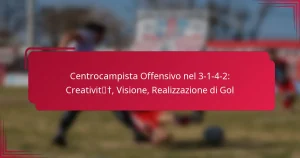 Read more about the article Centrocampista Offensivo nel 3-1-4-2: Creatività, Visione, Realizzazione di Gol