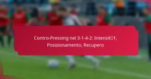 Read more about the article Contro-Pressing nel 3-1-4-2: Intensità, Posizionamento, Recupero