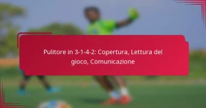 Read more about the article Pulitore in 3-1-4-2: Copertura, Lettura del gioco, Comunicazione